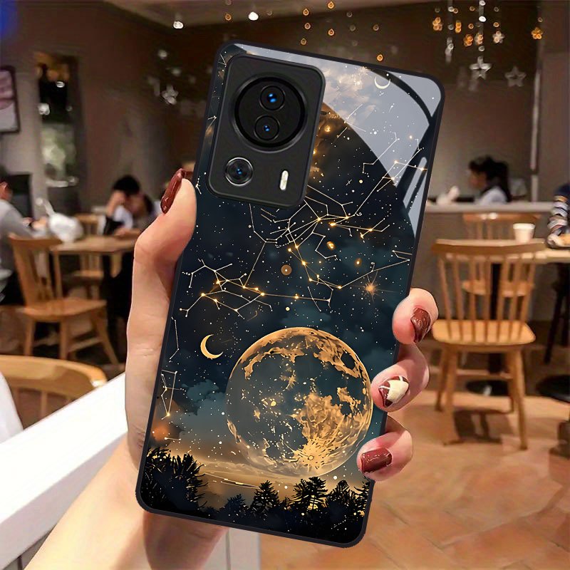 Dark blue moon constellation p - Receipt Printer Thermal ulasan dan harga