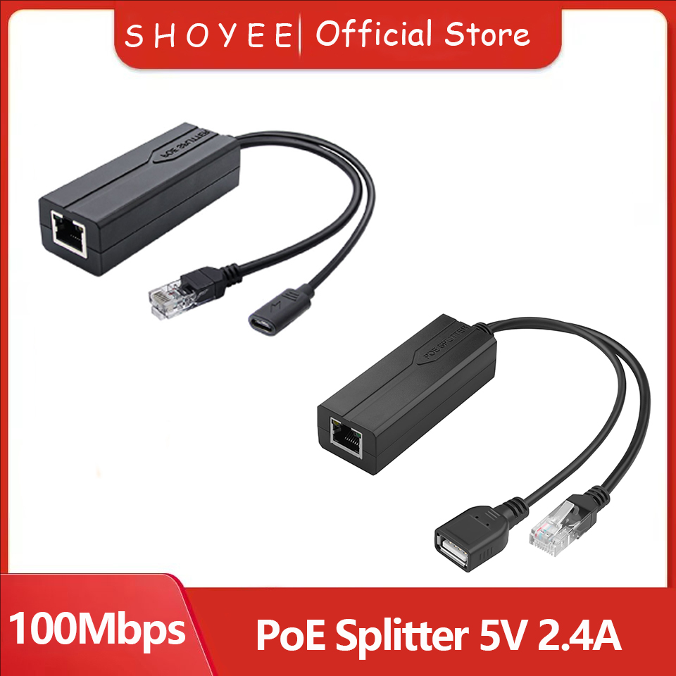 PoE Splitter 5V 2.4A USB Type  - Power Over Ethernet ulasan dan harga