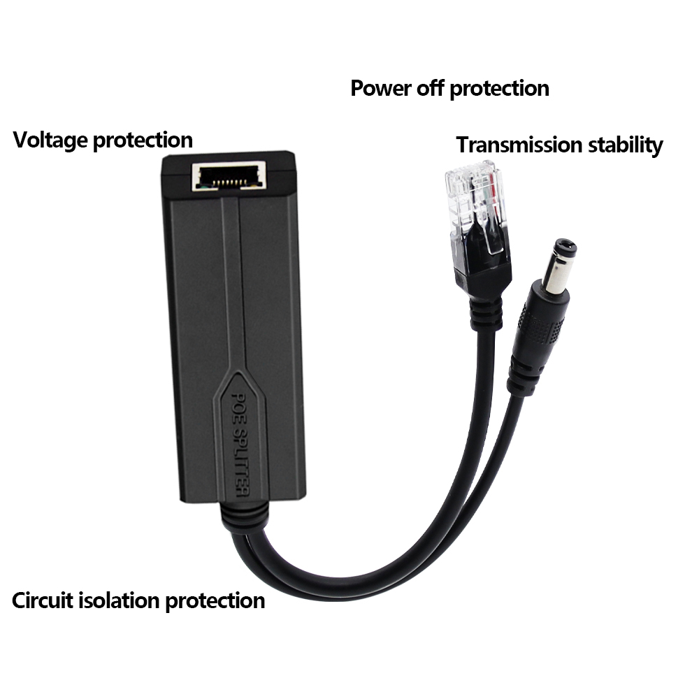 POE Splitter 48V to 12V/5V IEE - Power Over Ethernet ulasan dan harga