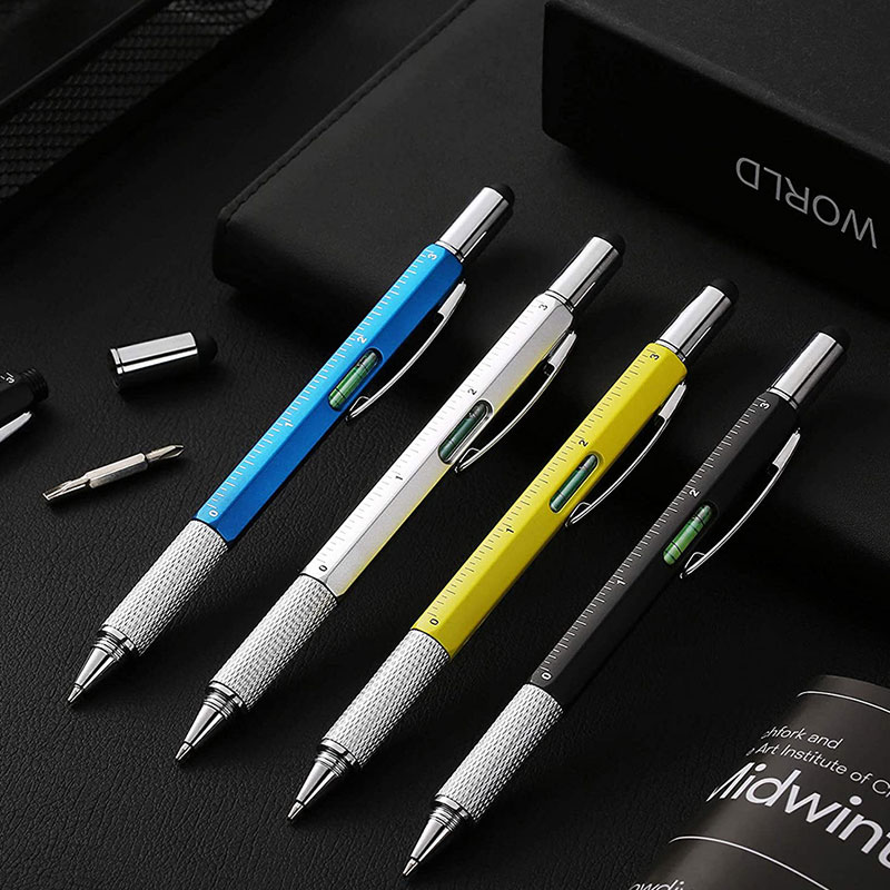 6-in-1 Multifunction Ballpoint - Office Technician ulasan dan harga