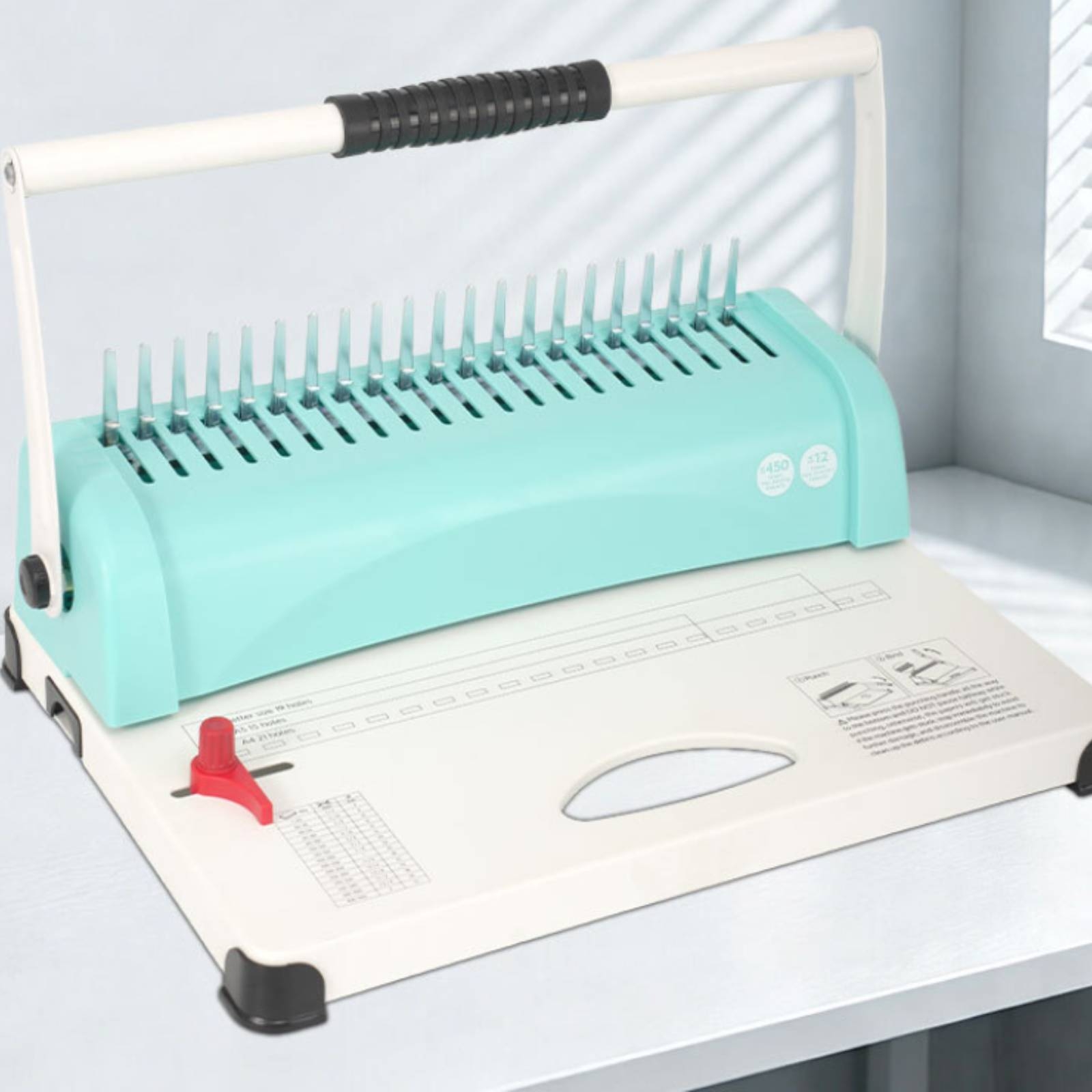 Desktop Comb Binder Easy to Us - Binding Machine Comb ulasan dan harga